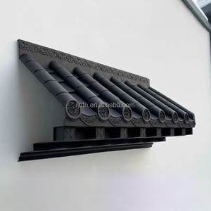 <span class=keywords><strong>Tegole</strong></span> <span class=keywords><strong>in</strong></span> <span class=keywords><strong>Plastica</strong></span> 3D Stile Antico con Cornice, Design Asiatico Cinese - Product Image 1