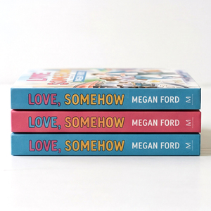 Impresión de Libros de Tapa Dura Personalizados, Novela Love Somehow de <span class=keywords><strong>Megan</strong></span> Ford, Encuadernación Cosida, Laminación Mate, Servicio de Impresión a Color - Product Image 3