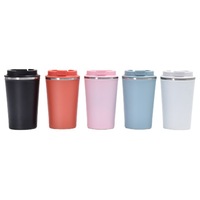Gobelet isotherme 380 ml 500 ml avec revêtement intérieur en céramique, gobelet en acier inoxydable avec doublure en céramique, tasse à café isolée avec revêtement en céramique