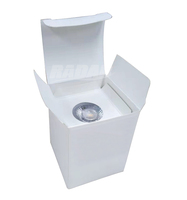 Éclairage radar Ampoules LED en aluminium gainé de plastique 3w 5w 7w Vente en gros Ampoule MR16 pour éclairage extérieur CRI 90 +