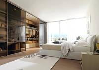 Armoires de chambre à coucher Prima, armoires pliantes bon marché, armoires de luxe en bois massif