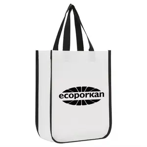 Promotional Fashion New Design Tote Bag Reusable Non Woven Bags Eco Friendly Supermarket Carry Bags for Shopping Grocery Daily