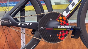 Bộ líp xe đạp bánh răng cố định, tùy chỉnh, một tốc độ, phù hợp với xích 1/8 inch, bộ trục xe đạp đường trường, BCD144, 46-80T, chất liệu sợi carbon - Product Image 5