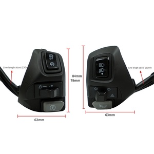 Hot bán nvx155 125 aerox155 điều khiển Nút chuyển đổi sừng lần lượt tín hiệu đèn sương mù ánh sáng bắt đầu xe máy tay lái chuyển đổi - Product Image 2