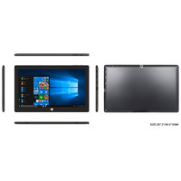 Tablet PC 2 en 1 de 10.1 Pulgadas con Windows 11, Teclado, Intel N4100, 4GB, 64GB, Pantalla Táctil IPS, Wi-Fi Dual, Puertos USB