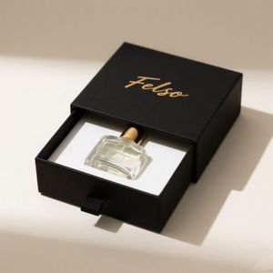 Custom Logo Printed Recycled Materials Embossed Drawer Jewelry/Perfume <b>Boxes</b> with Unique Packaging for Pendant Ring <b>Earring</b> <b>Gift</b> - Product Image 2