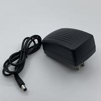 Adaptateur secteur 24V1A pour atomiseur, lampe à ongles, lampe de bureau LED, bande lumineuse, caméra de surveillance et purificateur d'eau avec adaptateur 24W