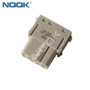 Conector modular de alta resistencia, HM-008-MC/F, 09140083101, 8 pines