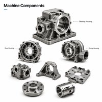 Componentes de Máquinas de Precisión Oerlik, Mecanizado CNC de Alta Precisión, Tolerancia Estricta, Piezas de Maquinaria Industrial OEM