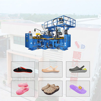 Sandale neuve de machine de moulage par injection de chaussures de gelée de soufflage d'air de PVC faisant la garantie d'un an avec le composant de moteur de noyau