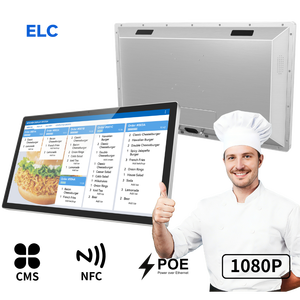 Pantalla de 24 pulgadas para pedidos en cocina, compatible con Android 13/<span class=keywords><strong>14</strong></span> y con varios sistemas KDS y CMS - Product Image 1