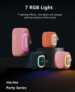 Altavoz <span class=keywords><strong>y</strong></span> Bocina P65 Zvucnik Blutut, Amplificador Inalámbrico a Prueba de Agua para Exteriores, Sonido Nítido, Altavoces Bluetooth Inalámbricos RGB - Product Image 3