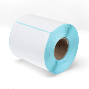 Vente en gros 500 pièces d'étiquettes d'expédition express 4x6 rouleau de papier imperméable adhésif thermique auto-adhésif A6 autocollants vierges pour feuille de route - Product Image 1