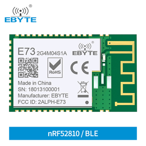 E73-2G4M04S1A Ebyte CE FCC for <b>Smart</b> Home <b>Lock</b> RFID Wearable Devices Low Power BLE 4.2 5.0 NRF52810 Wireless Module - Product Image 2