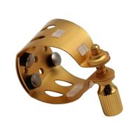 Eastern Music Alto Saxophone E Flat Winslow Style Gold Ligature Saxophone Reed Clip Metal Ligature