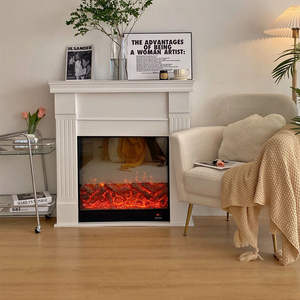 Fabricant Fournisseur 1.2m Porte Cheminée Électrique Salon 3D Vapeur d'<span class=keywords><strong>Eau</strong></span> Cheminées Coin Céramique Bois Gaz Intégré Anglais - Product Image 3