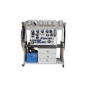 Banc de travail électrohydraulique pour la formation, simulateur double face, équipement pédagogique pour laboratoire scolaire - Product Image 1