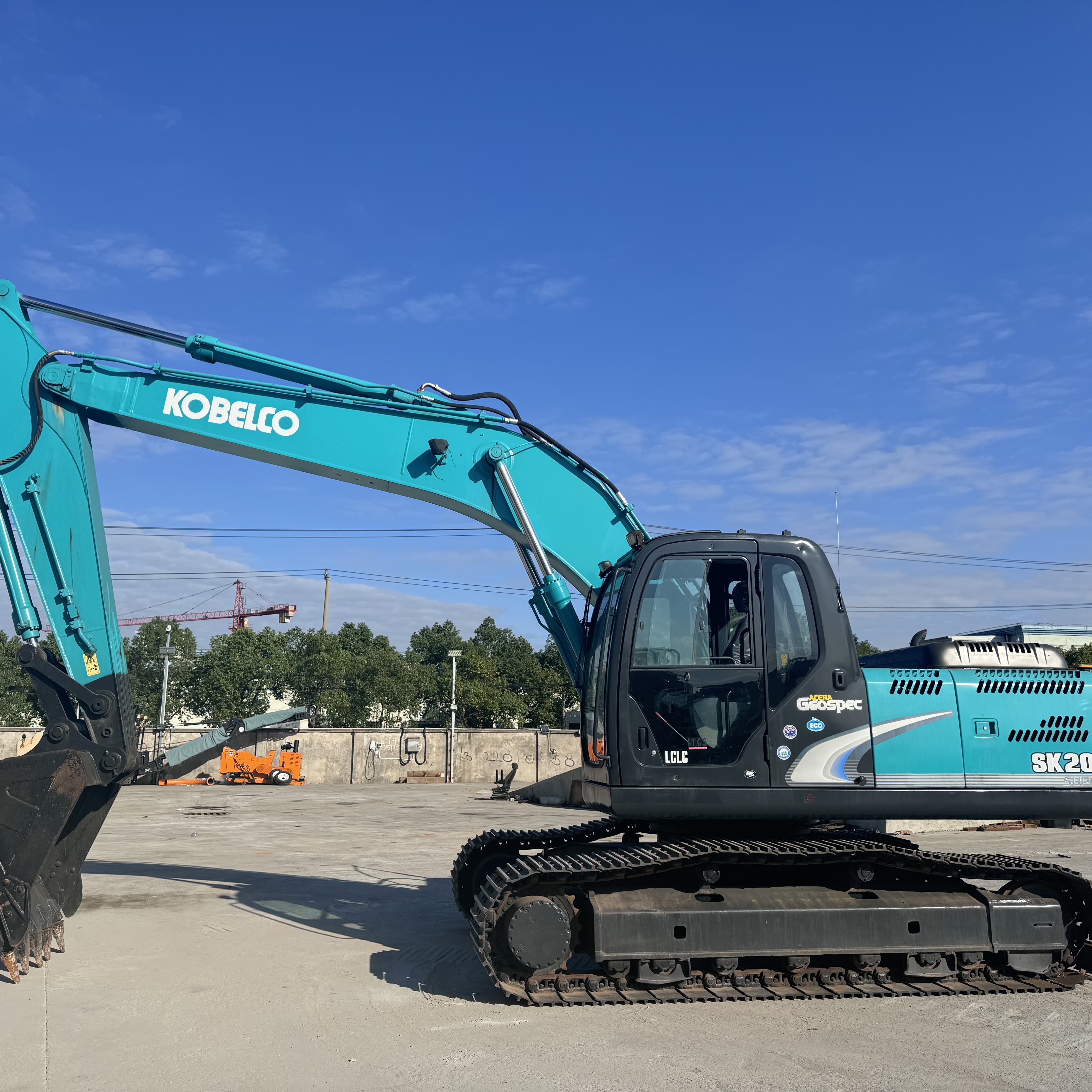Shop Online Kobelco Sk200 8 Excavator Japan Original Backhoe
