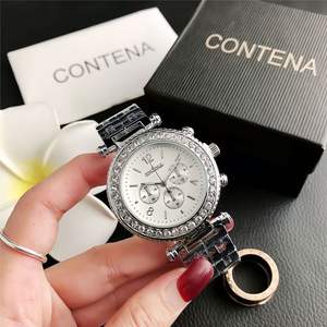 Reloj de lujo con logo, reloj de pulsera de lujo para mujer estilo hip hop, reloj de pulsera deportivo personalizado en oferta, reloj de cuarzo de alta calidad para mujer - Product Image 5