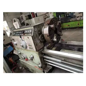 Used 6163/3000mm manual metal cutting machine High Precision conventional lathe for Metal