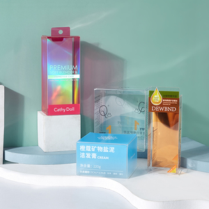 Zhenxiong Hộp Nhựa Trong Suốt Tùy Chỉnh In Ấn Bao Bì Nhựa <span class=keywords><strong>PVC</strong></span> PP PET Chất Lượng Cao Trong Suốt Cho Hộp Nhựa Mỹ Phẩm - Product Image 3