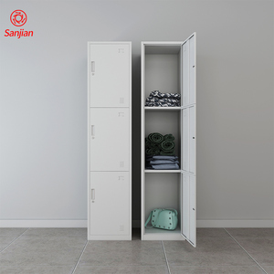 Trung Quốc Nhà Sản Xuất Sản Xuất Thép Tủ Quần Áo Kim Loại Almirah Dọc Duy Nhất 5 Cửa Thép <span class=keywords><strong>Locker</strong></span> - Product Image 4