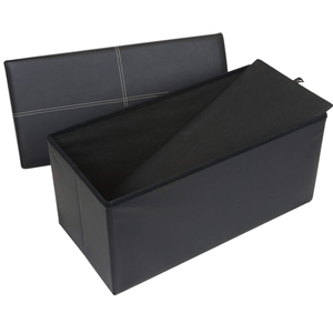 Taburete plegable de diseño italiano, taburete de almacenamiento, otomano, marroquí, barato - Product Image 3