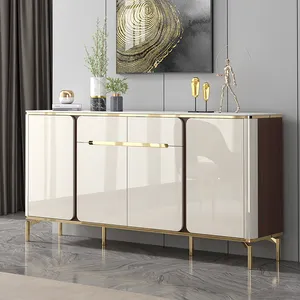 Wooden luxury sideboard cabinet in dining room home furniture manufacturer sideboards buffet cabinets