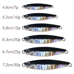 Señuelo de jigging de plomo 120g con acción estable de vibración y destello para lubina, pargo, caballa, cebo de fondo para pesca en agua salada/oceánica - Product Image 6