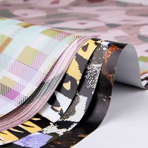 Wholesale Disposable Coated 80g Birthday Textured ArtPaper Tissue 43*300cm Gift Luxury Custom Packaging <b>Wrapping</b> <b>Paper</b> Roll - Product Image 4