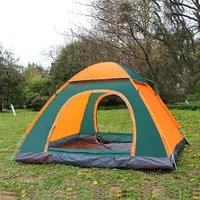 Outdoor Camping Vouwen Automatische Tent 3-4 Mensen Strand Gemakkelijk Te Openen Enkele Tent