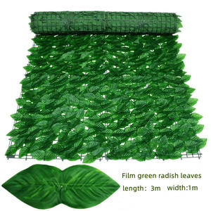 Película personalizada valla colorida valla verde valla de boj artificial y hojas de Seto para decoración de jardín - Product Image 4