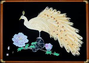 ZM K-16 無形文化遺産 動物風 カラフルな縞模様の紙切り絵画 中国（済南）産 - Product Image 5