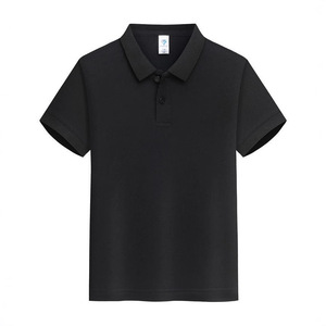 เสื้อโปโลเด็กผ้าฝ้าย 190 กรัมแขนสั้นสีทึบสวมใส่ทุกวันชุดนักเรียน - Product Image 4