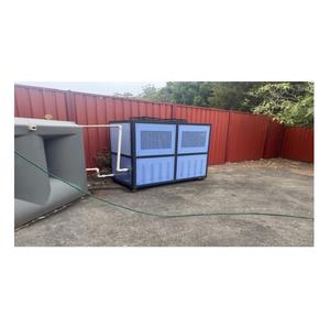 Équipement industriel, machines, compresseur d'air d'occasion, réservoir d'eau, refroidisseur pour volets en PVC - Product Image 1