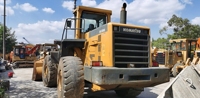 Original gebrauchte Komatsu Radlader in Shanghai Verkauf