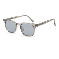 Prix de gros Nouveauté Lunettes de soleil polarisées UV400 en acétate à monture carrée unisexe, best-seller, lunettes de soleil haut de gamme
