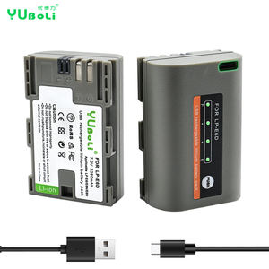 Nuovo tipo-C ricarica LP-E6 batteria fotocamera per Canon EOS 5D 6D 7D 60D 70D 80D <span class=keywords><strong>90D</strong></span> - Product Image 1