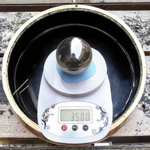 Bola de Acero Inoxidable Grande para Prueba de Impacto <span class=keywords><strong>Trima</strong></span>, Estándar 3.5kg 3500g, Rodamiento Sólido de 95mm, Contrapeso Experimental - Product Image 3