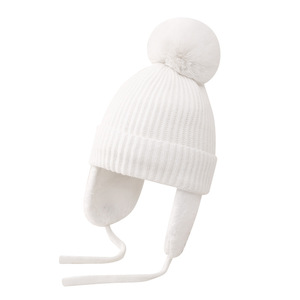 Mũ len mùa đông tùy chỉnh cho trẻ em từ 3-8 tuổi, mũ có tai, chất liệu len dày giữ ấm cho bé gái bé trai với họa tiết ngụy trang - Product Image 6