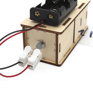 OKYN-G6615 DIY <b>Wooden</b> Projector Kit STEM Educational <b>Toy</b> for Children Physics Learning Science Experiment - Product Image 4