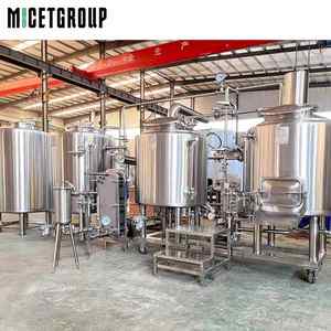 เครื่องผลิตแอลกอฮอล์เครื่องผลิตเบียร์เครื่องผลิตเอธานอลขนาดเล็กถังหมักเบียร์ SS - Product Image 2