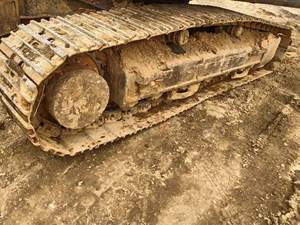 Pelle mécanique sur chenilles originale de la Corée Hyundai 215 Moteur Yanmar d'occasion à haut rendement en bon état Vente - Product Image 5