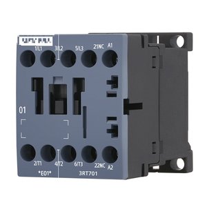 Contacteur SIEMENS 3RT7016-1AN21 AC-3 9A/4kW 400V AC 220V 50/60Hz 1NO - Product Image 1