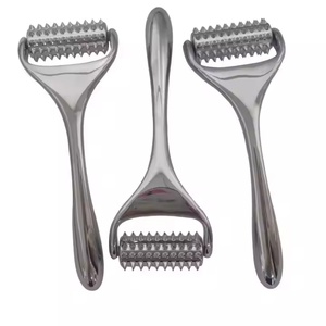 Masajeador Facial y Corporal de Acero Inoxidable, Rodillo Reafirmante y Adelgazante, Dispositivo de Belleza Facial Portátil, Cuidado de la Piel, Gua Sha - Product Image 5