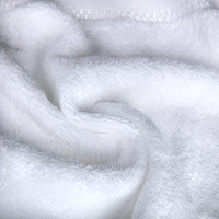 Luxury Plain White 100% Cotton 500gsm 600gsm Face Hand Hotel Bath Towel