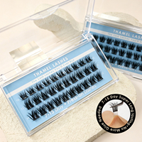 Kit de Cils Autocollants DIY pour la Pratique de la Beauté, Légers et Naturels, pour Débutants, ODM Europe, Royaume-Uni, France, Italie