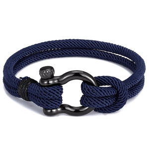 สร้อยข้อมือสแตนเลสสตีลทรงเสน่ห์แบบสายรัดชามชายหาดแฟชั่นสำหรับงานแต่งงานของขวัญสำหรับเด็กสร้อยข้อมือคู่รักใหม่ - Product Image 3