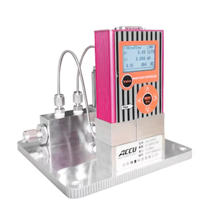 Contrôleur de débit numérique haute température, débitmètre en acier inoxydable pour eau, gaz, huile, air, personnalisation OEM - Product Image 1