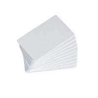 Porte-clés RFID en acrylique rétro portable pour contrôle d'accès par carte IC, carte vierge NFC, impression numérique promotionnelle